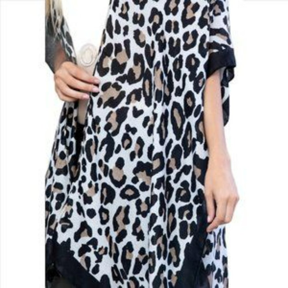 Cheetah Print Kimono - Picture 10 of 10